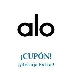 Logo de la tienda Alo Yoga con cupones de descuento