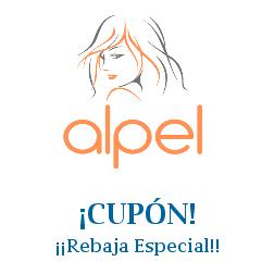 Logo de la tienda Alpel con cupones de descuento