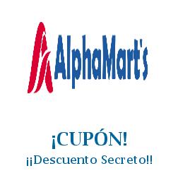 Logo de la tienda Alphamarts con cupones de descuento