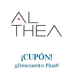 Logo de la tienda Althea con cupones de descuento