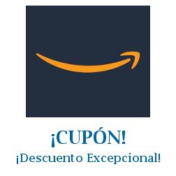 Logo de la tienda Amazon con cupones de descuento