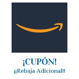 Logo de la tienda Amazon con cupones de descuento