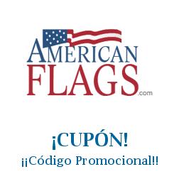 Logo de la tienda American Flags con cupones de descuento