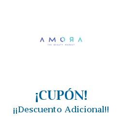 Logo de la tienda Amora con cupones de descuento