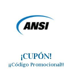 Logo de la tienda ANSI con cupones de descuento