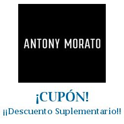 Logo de la tienda Antony Morato con cupones de descuento