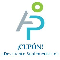 Logo de la tienda AOP con cupones de descuento