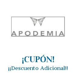 Logo de la tienda Apodemia con cupones de descuento