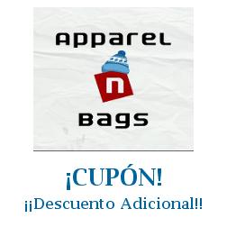 Logo de la tienda ApparelnBags con cupones de descuento