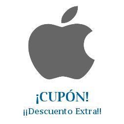 Logo de la tienda Apple con cupones de descuento