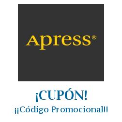 Logo de la tienda Apress con cupones de descuento