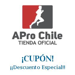 Logo de la tienda Apro Chile con cupones de descuento