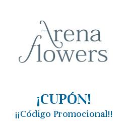 Logo de la tienda Arena Flowers con cupones de descuento