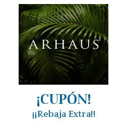 Logo de la tienda Arhaus con cupones de descuento