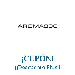 Logo de la tienda Aroma360 con cupones de descuento