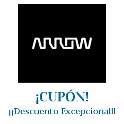 Logo de la tienda Arrow con cupones de descuento