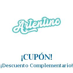 Logo de la tienda Artentino con cupones de descuento