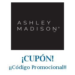 Logo de la tienda Ashley Madison con cupones de descuento