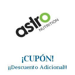 Logo de la tienda Astro Nutrition con cupones de descuento