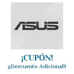 Logo de la tienda Asus con cupones de descuento