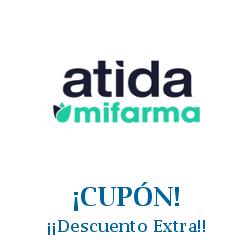 Logo de la tienda Atida con cupones de descuento