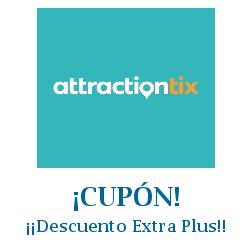 Logo de la tienda Attractiontix con cupones de descuento