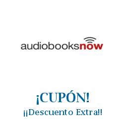 Logo de la tienda Audiobooks Now con cupones de descuento