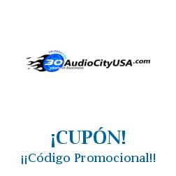 Logo de la tienda Audiocityusa con cupones de descuento