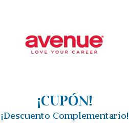 Logo de la tienda Avenue con cupones de descuento