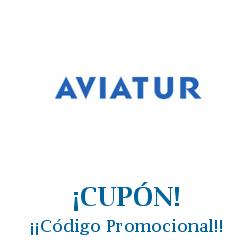 Logo de la tienda Aviatur con cupones de descuento