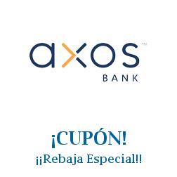 Logo de la tienda Axos Bank con cupones de descuento