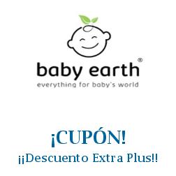 Logo de la tienda Baby Earth con cupones de descuento