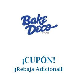 Logo de la tienda BakeDeco con cupones de descuento