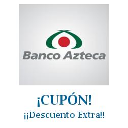 Logo de la tienda Banco Azteca con cupones de descuento