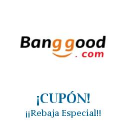 Logo de la tienda Banggood con cupones de descuento