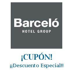 Logo de la tienda Barceló Hotels con cupones de descuento