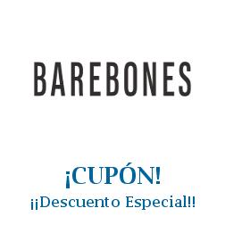 Logo de la tienda Barebones Living con cupones de descuento