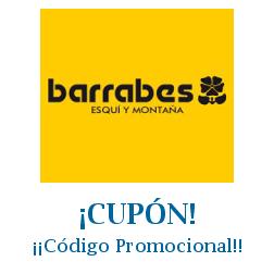 Logo de la tienda Barrabes con cupones de descuento