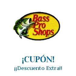 Logo de la tienda Bass Pro Shops con cupones de descuento