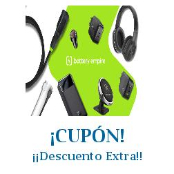 Logo de la tienda Battery Empire con cupones de descuento