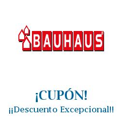 Logo de la tienda Bauhaus con cupones de descuento