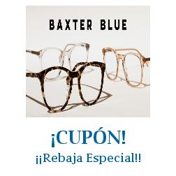 Logo de la tienda Baxter Blue Glasses con cupones de descuento