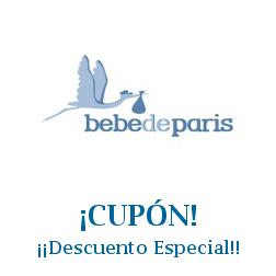 Logo de la tienda Bebe de Paris con cupones de descuento