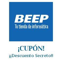 Logo de la tienda Beep con cupones de descuento