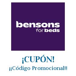 Logo de la tienda Bensons for Beds con cupones de descuento