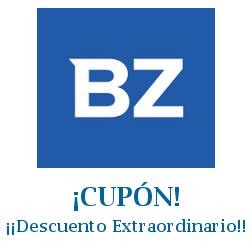 Logo de la tienda benzinga con cupones de descuento