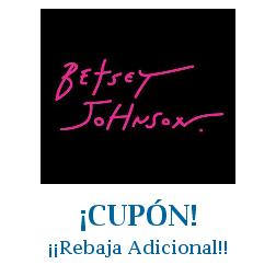 Logo de la tienda Betsey Johnson con cupones de descuento