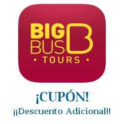 Logo de la tienda Big Bus Tours con cupones de descuento