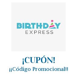 Logo de la tienda Birthday Express con cupones de descuento