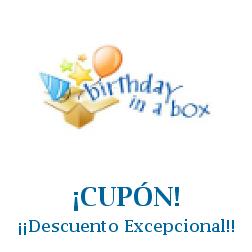 Logo de la tienda Birthday in a Box con cupones de descuento